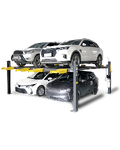 AMGO 9K 4-POST DOUBLE PARKING LIFT, EXTRA CLEARANCE
