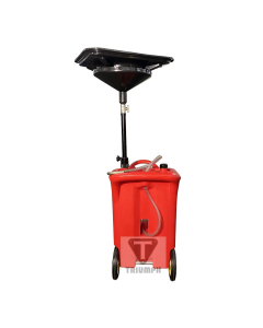 Triumph 26 GALLON OIL DRAIN W/ FUNNEL
