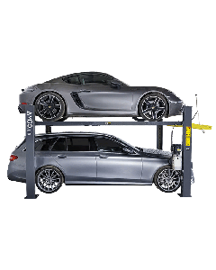 AMGO 8K 4-POST PARKING LIFT, DELUXE - 14" HIGHER LIFTING