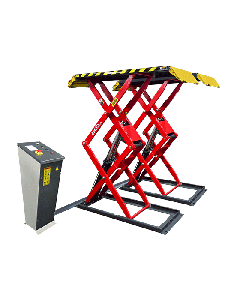AMGO 7K DBL X LOW PROFILE FULL RISE SCISSOR LIFT
